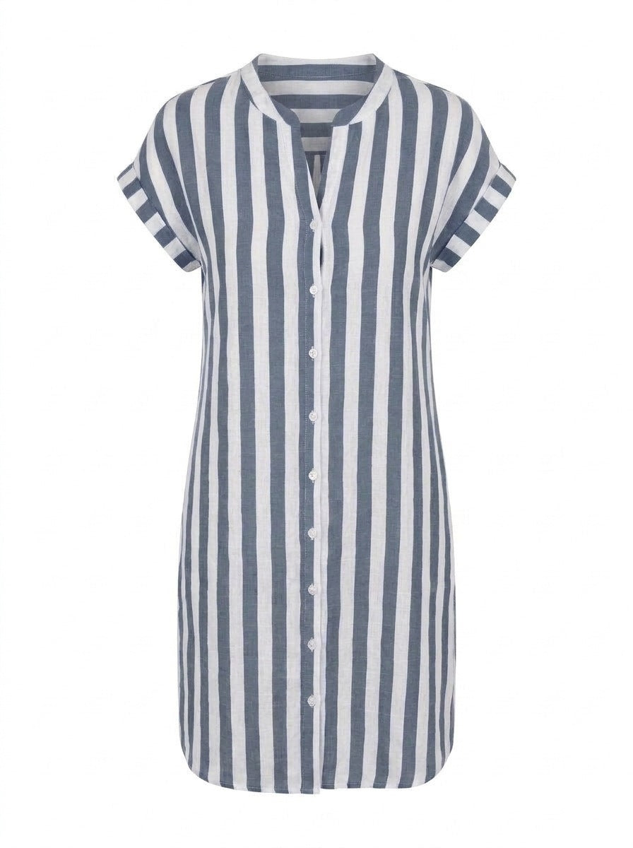 Camelia - Fluid Shirt Dress