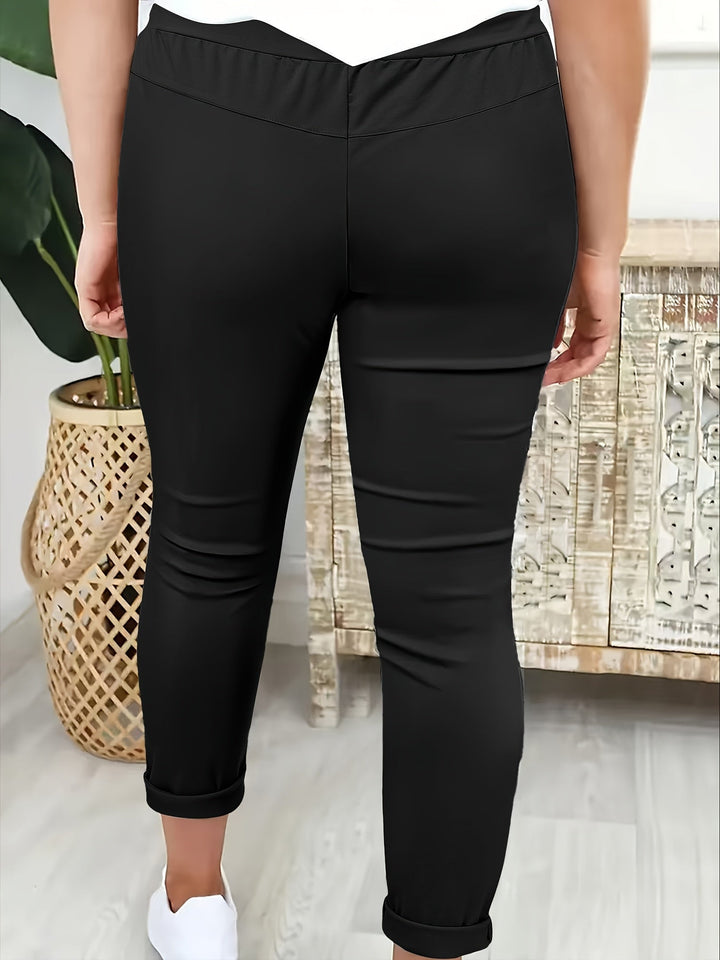 Tansy - Tailored Stretch Drawstring Trousers