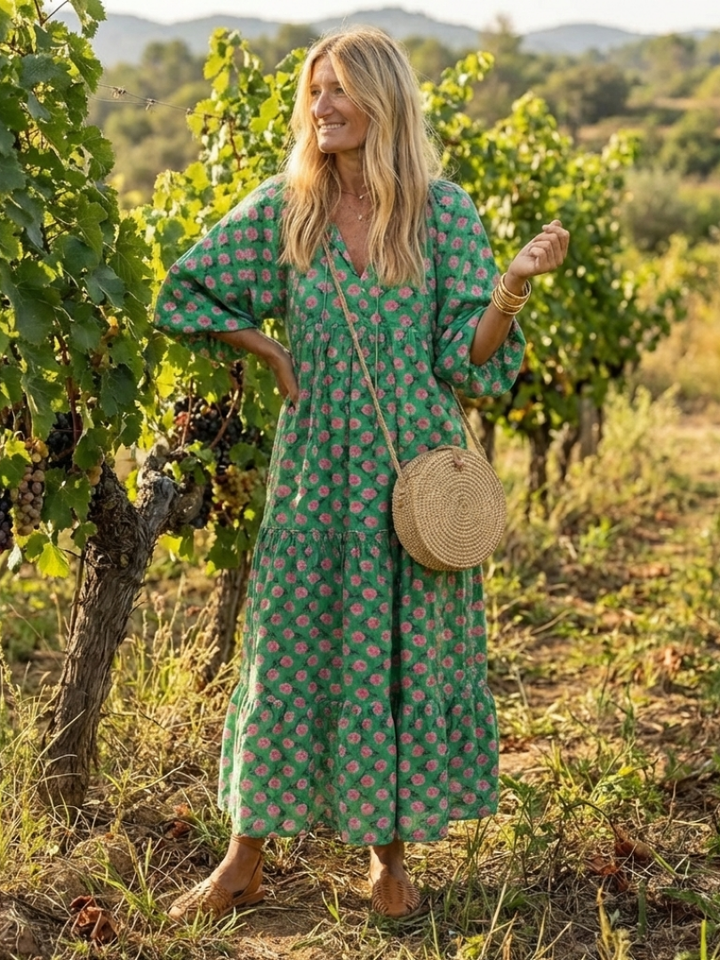 Emmera - Airy Tiered Summer Dress