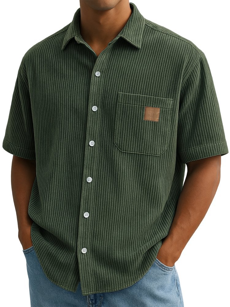 Anwick - Soft-Touch Ribbed Shirt