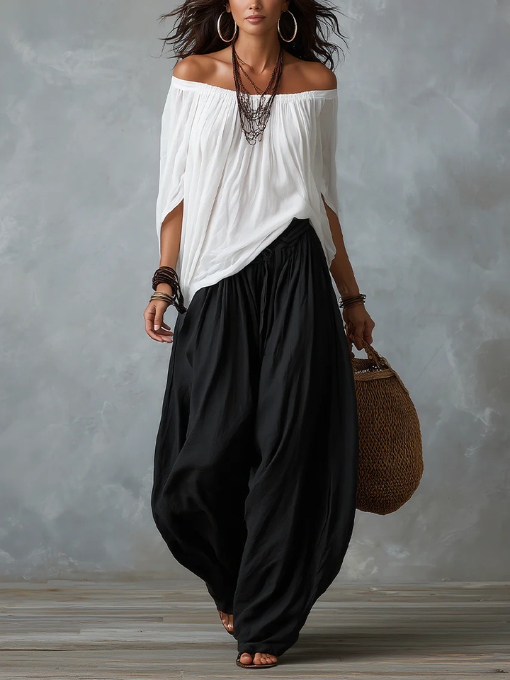 Beatha - Fluid Off-Shoulder Co-ord Set