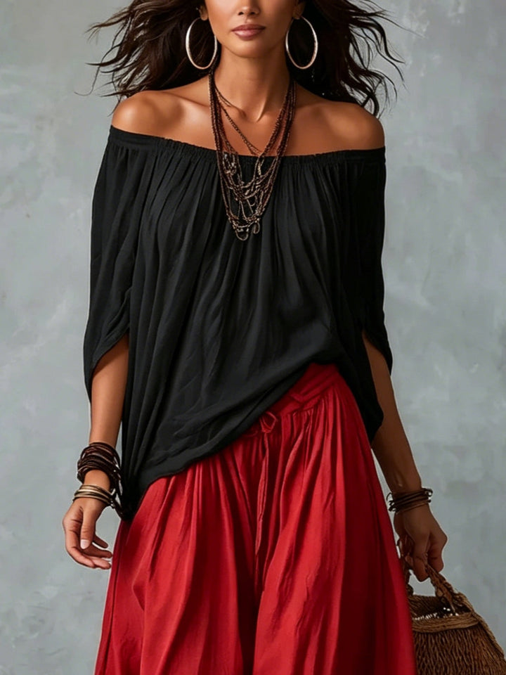 Beatha - Fluid Off-Shoulder Co-ord Set