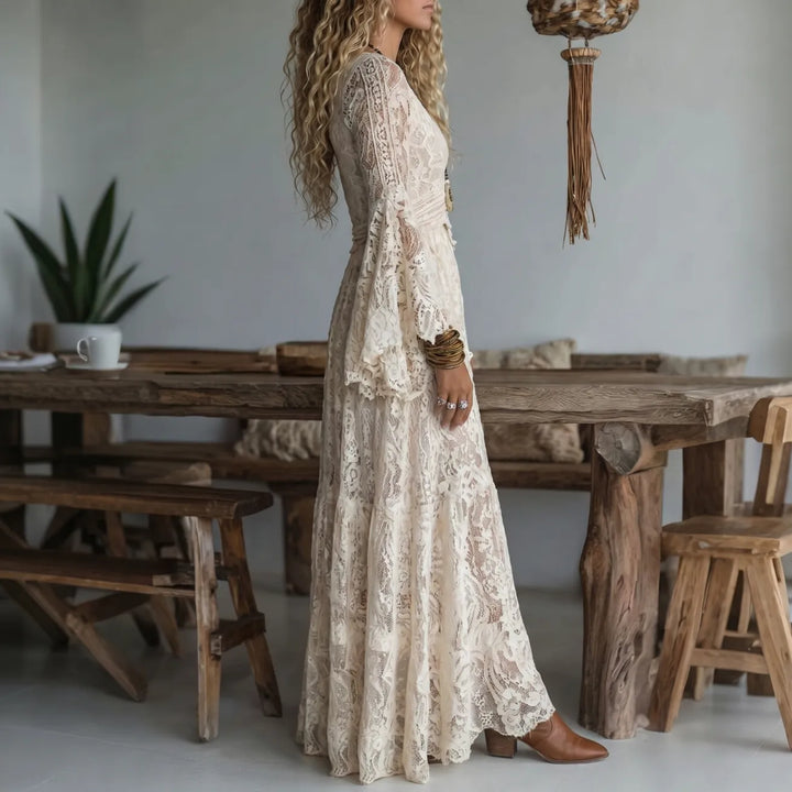 Lucasta - Premium Boho Maxi Dress